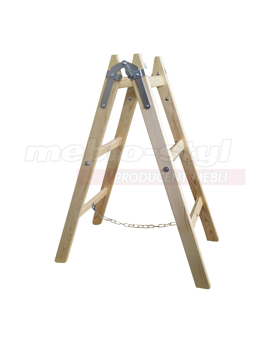 Meblostyl rebrík 2,6 m drevo 1 x 8 do 150 kg